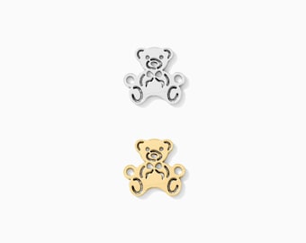 Bear Connector, 14k gold filled, .925 sterling silver, CN415