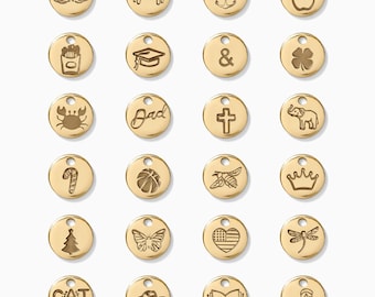 14kGF & .925SS Charms