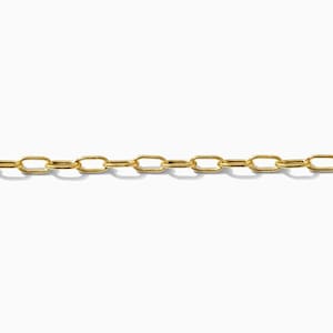 1.75mm paperclip chain, 14k gold filled, gold chain, paperclip chain, permanent jewelry footage bulk wholesale chain, G71