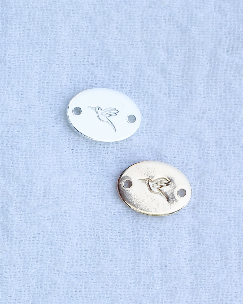 Hummingbird Conector Box Hummingbird Connector, Gold Filled, Rose Gold Filled, Sterling Silver ...