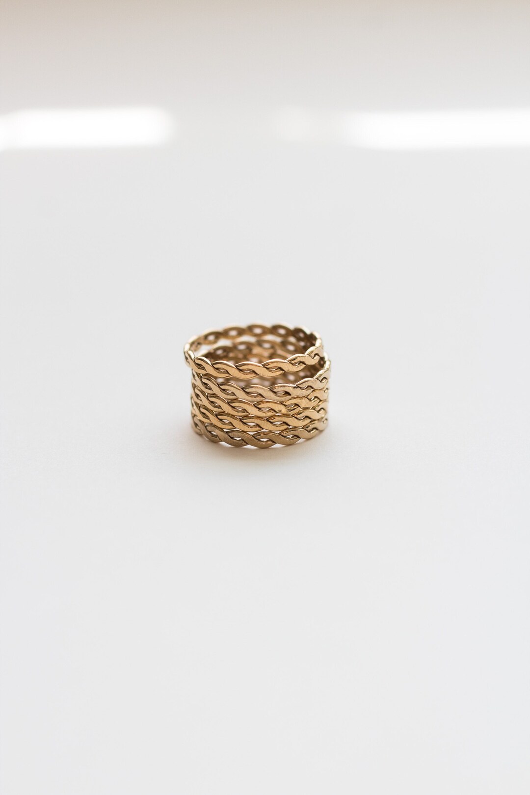 Woven Ring, Gold Filled, Sterling Silver, Bulk Wholesale Stacking Rings ...
