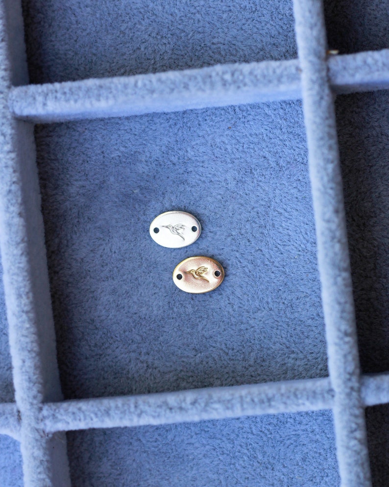 Hummingbird Conector Box Hummingbird Connector, Gold Filled, Rose Gold Filled, Sterling Silver ...
