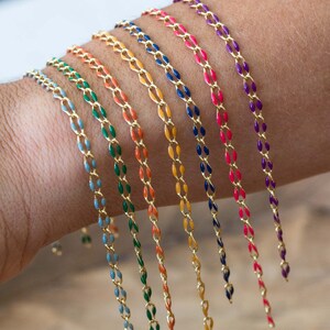 Sage Green Enamel Chain, Colored Chain, Footage Chain, Unfinished Chain ...