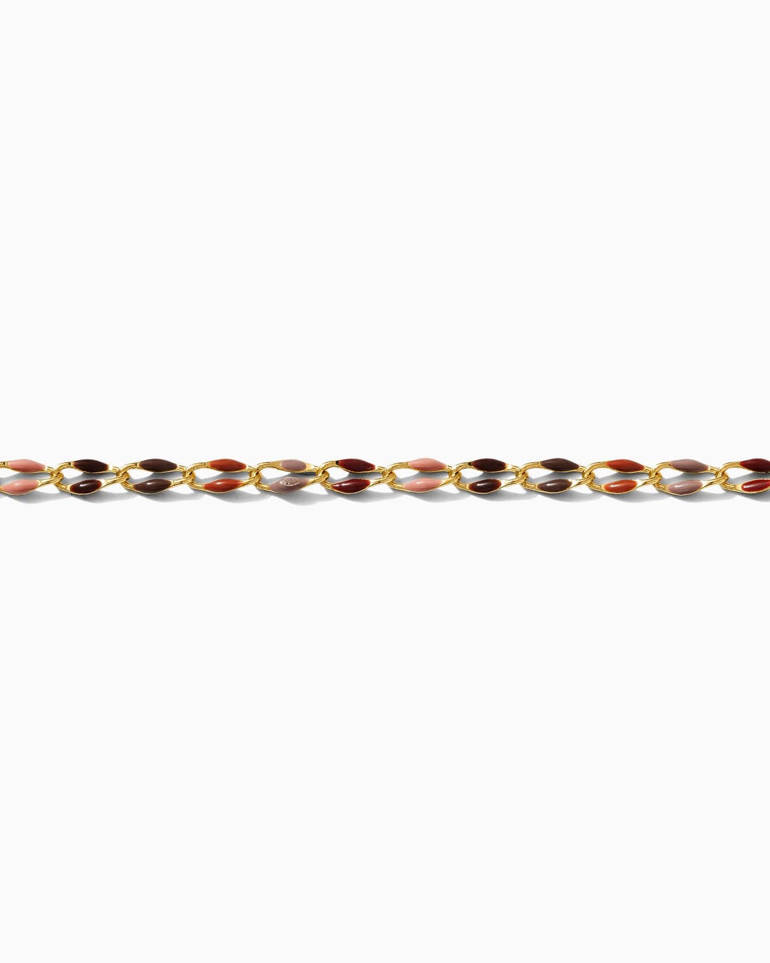 Fall Colors Multi Color Enamel Chain, Multi Color Chain, Permanent ...