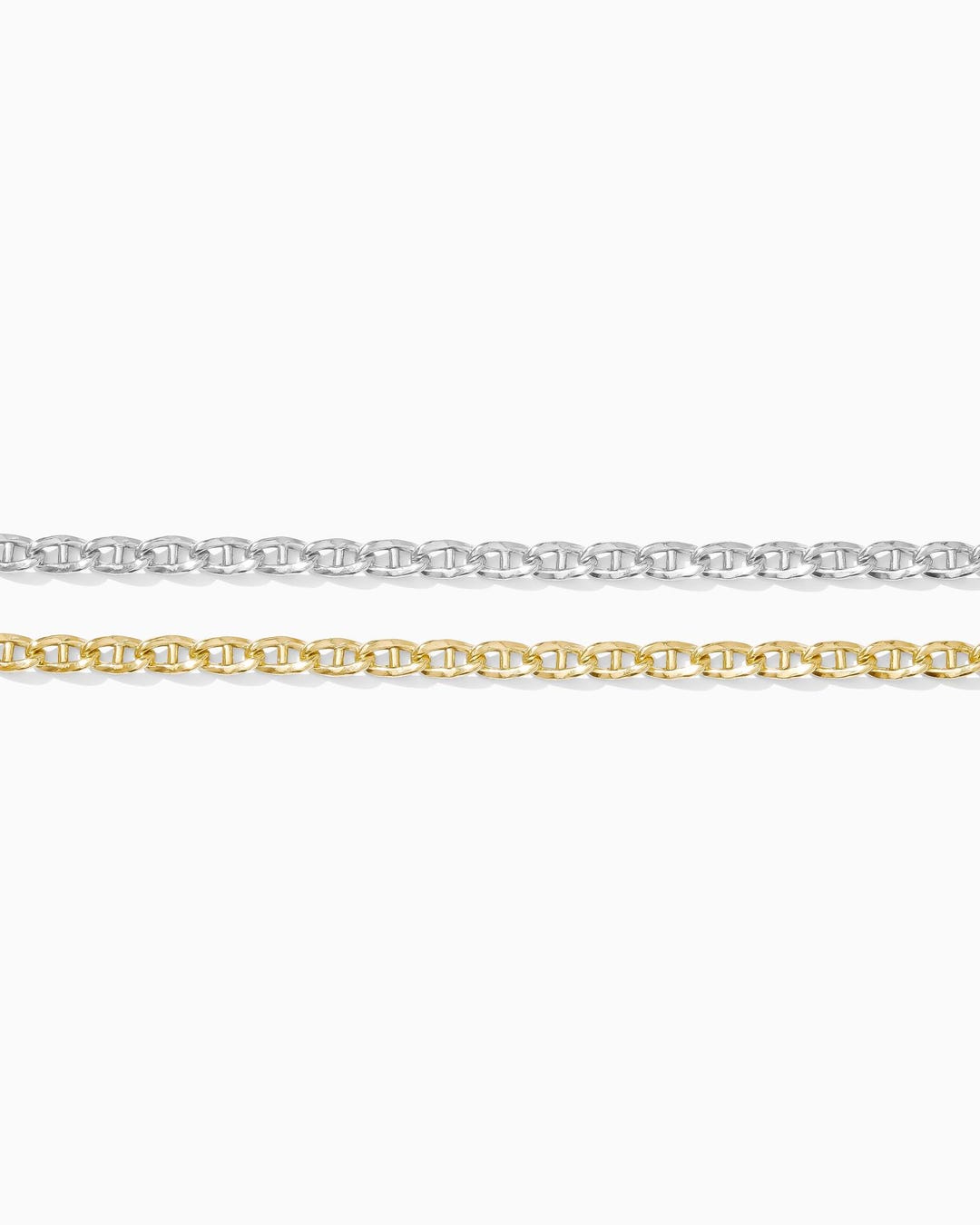 3mm Mariner Chain, 14k Gold Filled, Sterling Silver, Permanent Jewelry ...