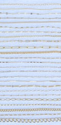 14k gold filled footage chain, wholesale bulk chain for permanent jewelry supplies, paperclip chain, dapped bar chain, satellite chain