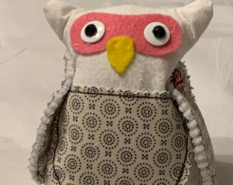 Snow owl pin cushions. This is NOT a toy