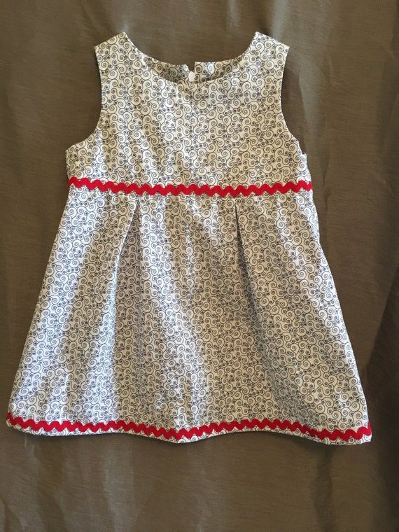 toddler white sundress