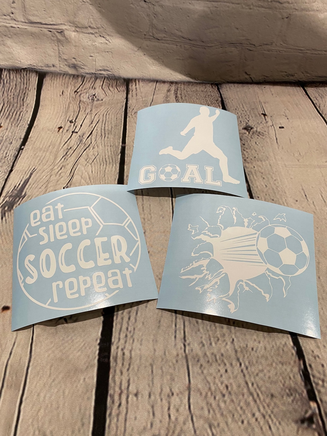Soccer Decal / Goalie / Goal/ Car Decal / Flower Decal / Laptop Decal