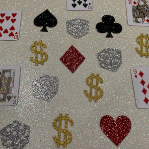 Bachelorette Party Supplies / Confetti / Bachelorette Confetti / Casino Night Confetti / Vegas Party / Party supplies