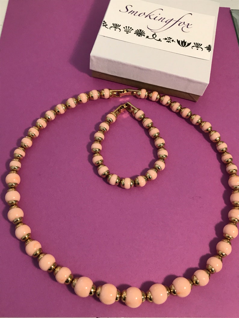 Avon Soft Blush convertable necklace and bracelet