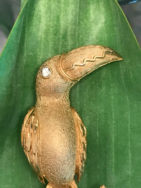 Parrot Brooch
