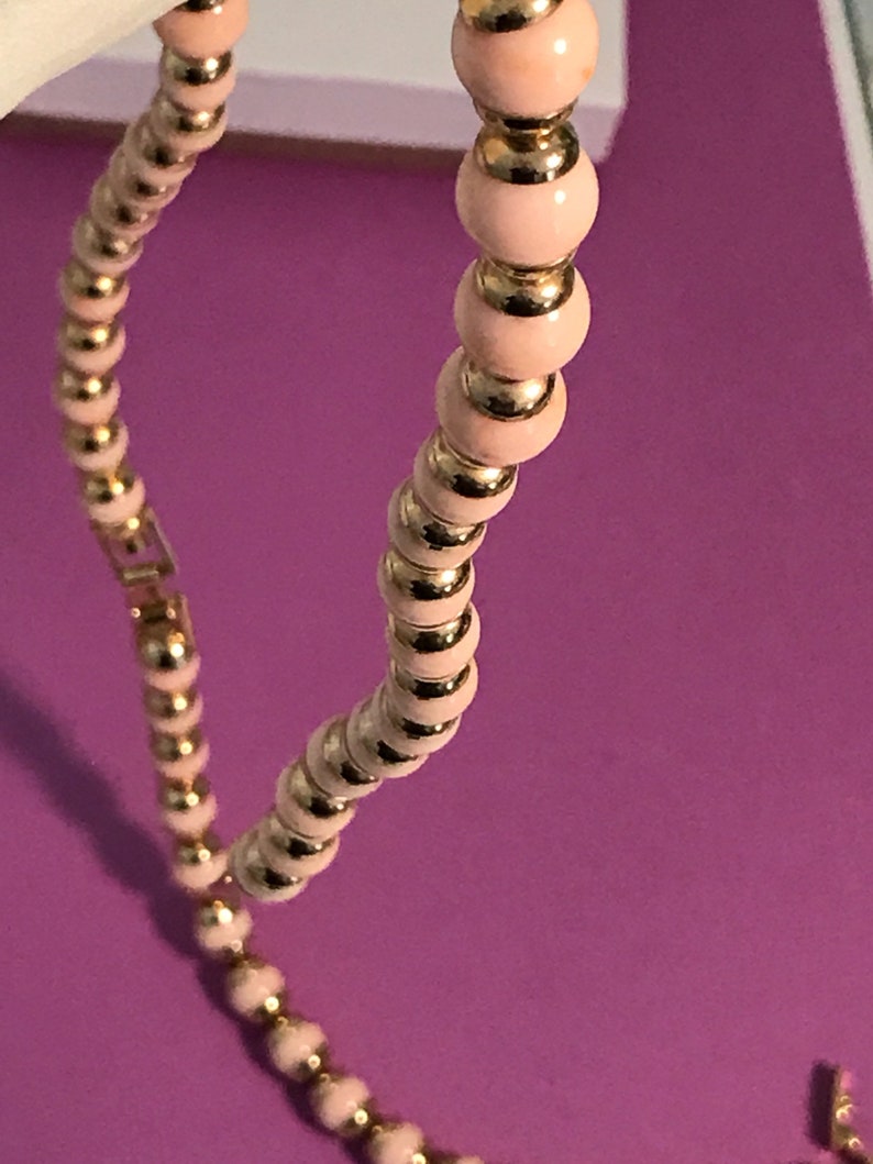 Avon Soft Blush convertable necklace and bracelet