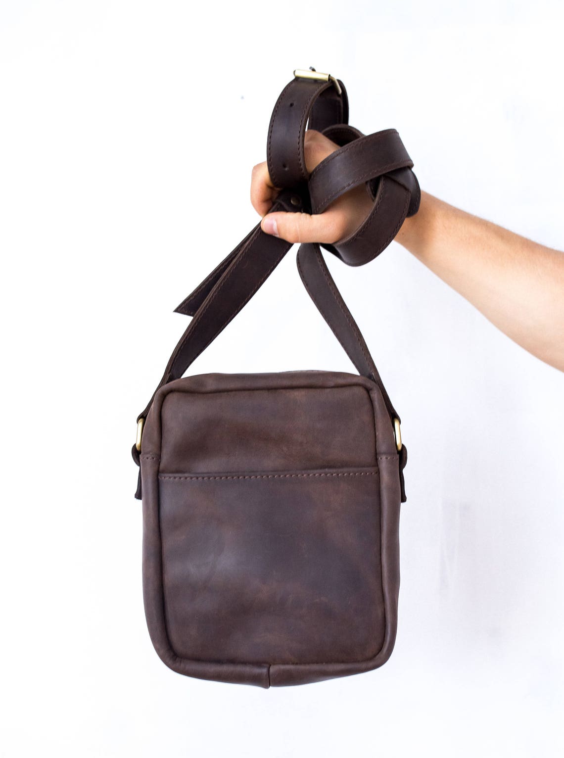 Crossbody bag purse men leather bag mens handbag men bag Etsy