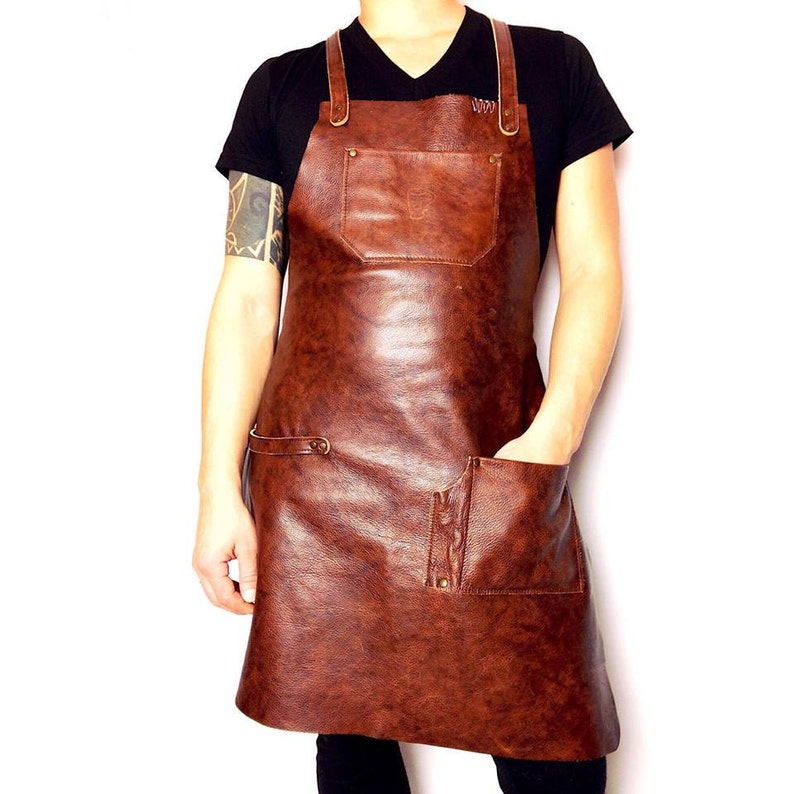 Leather apron custom aprons mens apron womens apron men Etsy