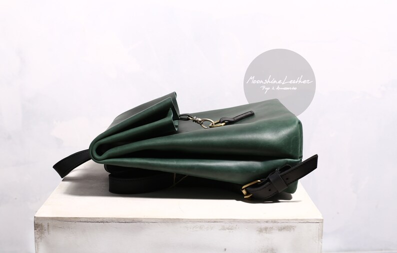 Women leather backpack hipster backpack small leathet Etsy