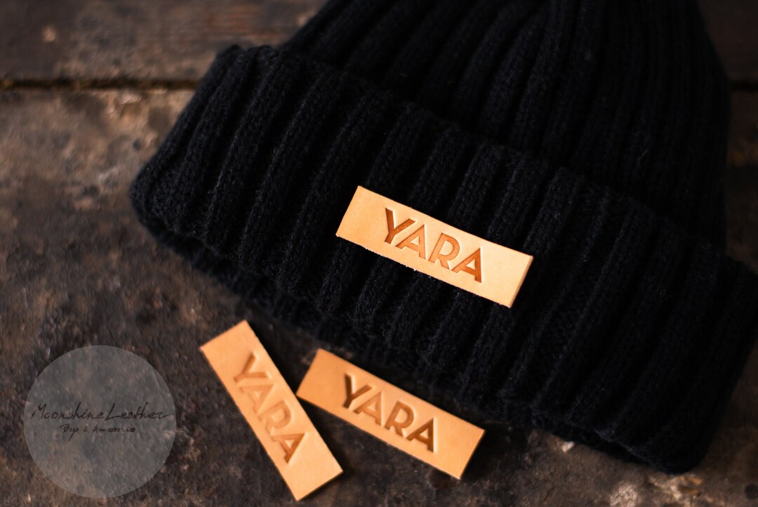 25 PERSONALIZED KNITTING LABELS Vegetable Tanned Labels - Etsy