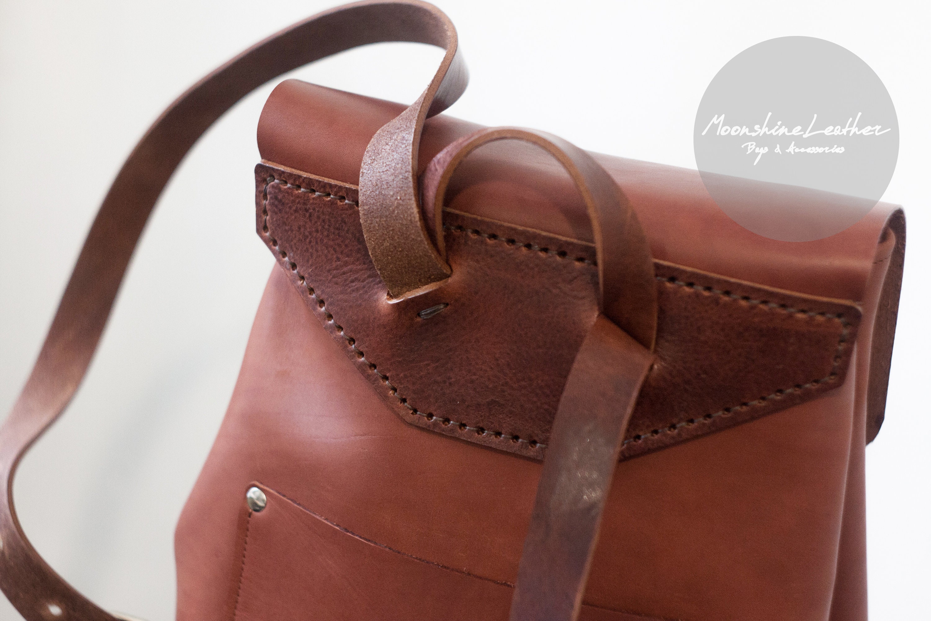 Minimalist BACKPACK Women Backpack BROWN Backpack School Etsy