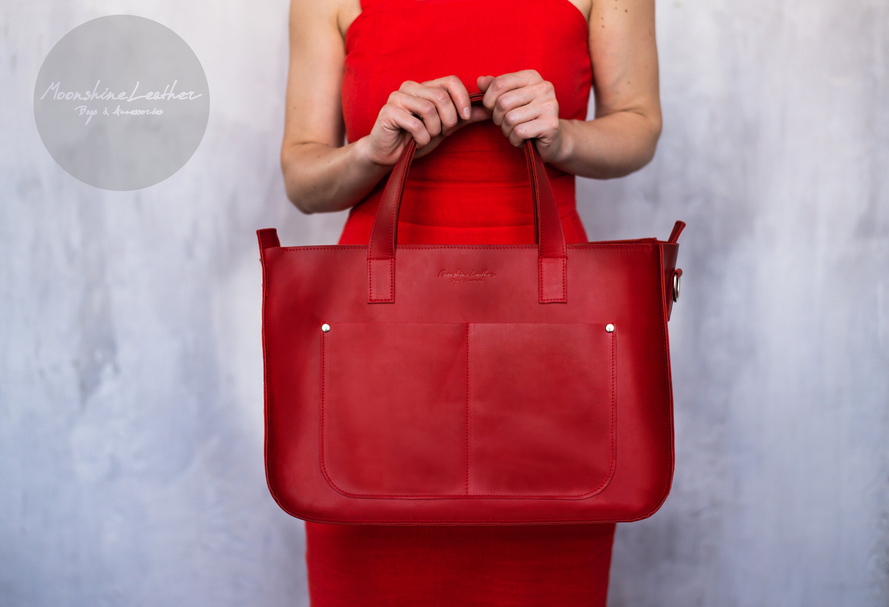 LEATHER HANDBAG PURSE Women Shoulder Bag Woman Bag Purse Etsy