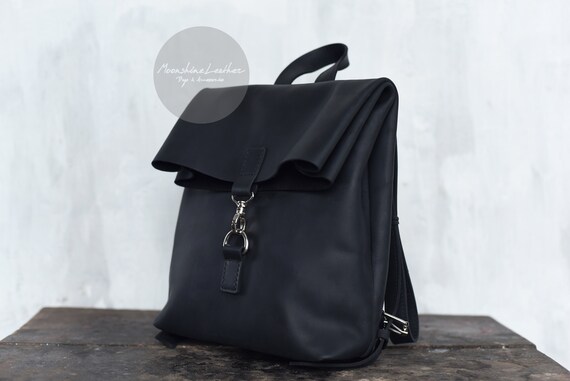 black rucksack womens