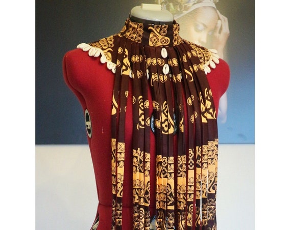 LONG ANKARA NECKLACE