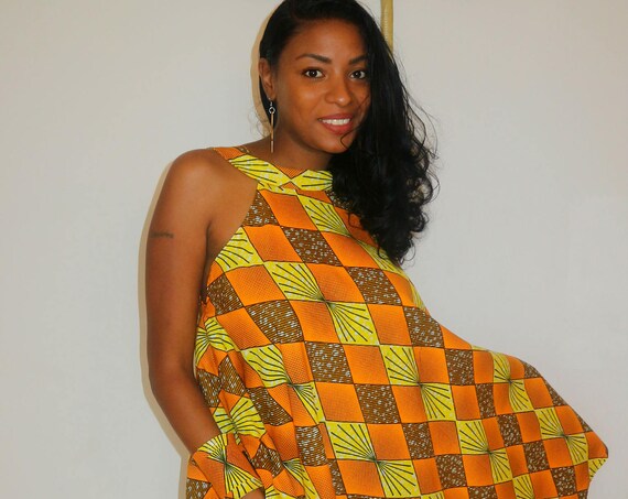 ANKARA MINI DRESS