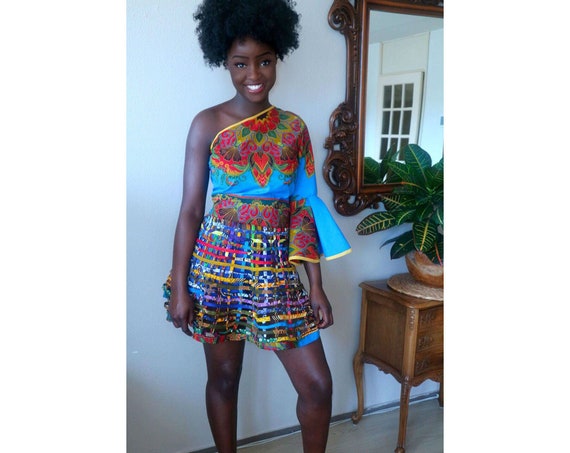ANKARA MINI WEBSKIRT