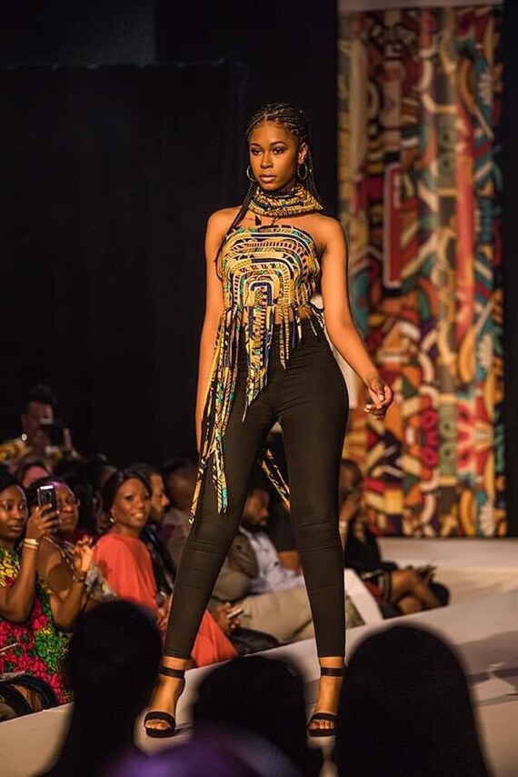 WAKANDA TOP + CHOKER