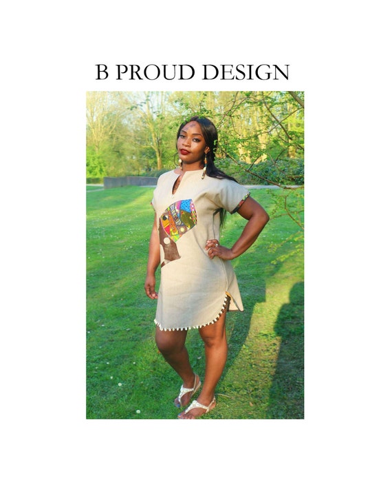 MINIDRESS WITH PATCHWORK