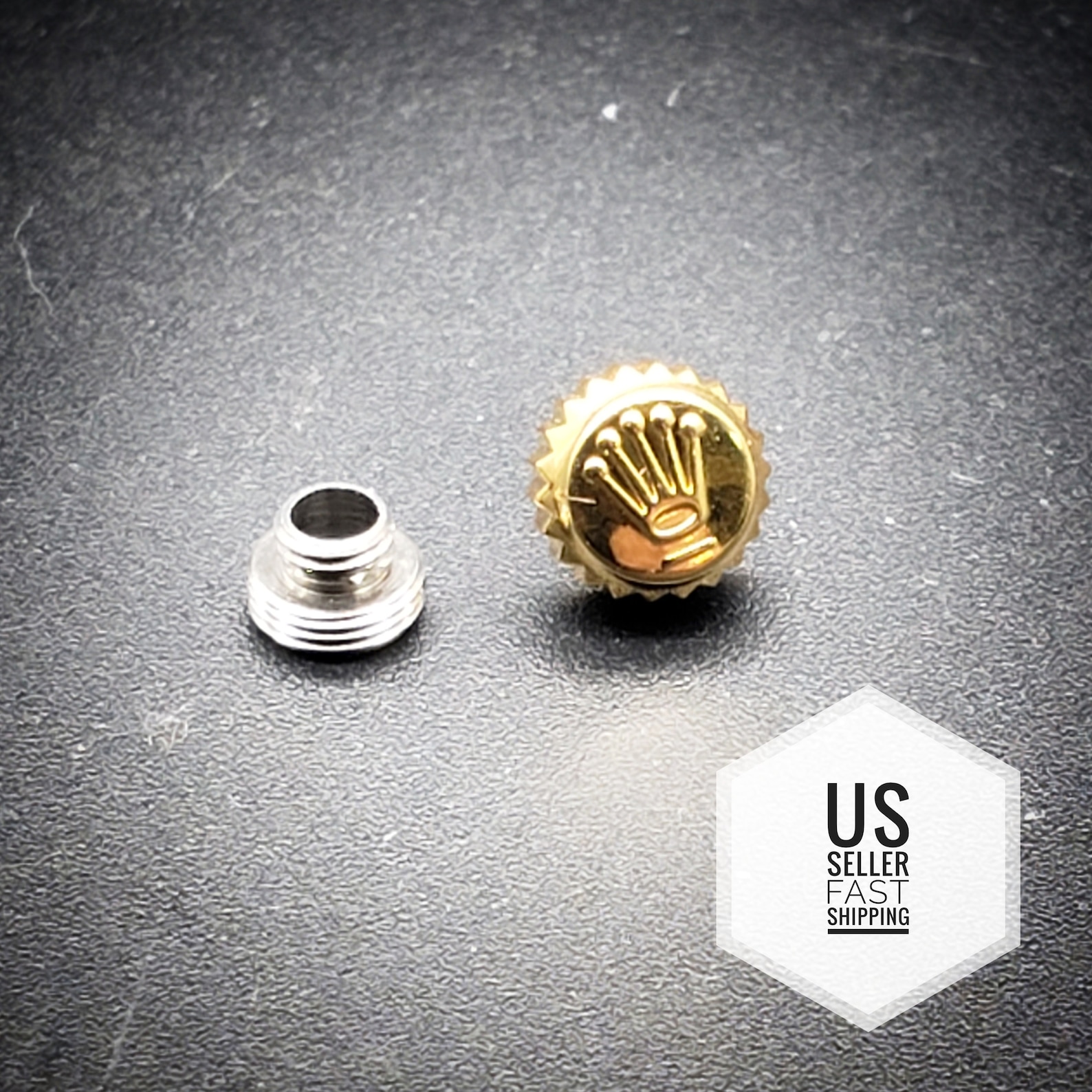 Generic Watch Crowns to Fit Rolex Screw Down Crown 4.5 Mm 6.00 Etsy