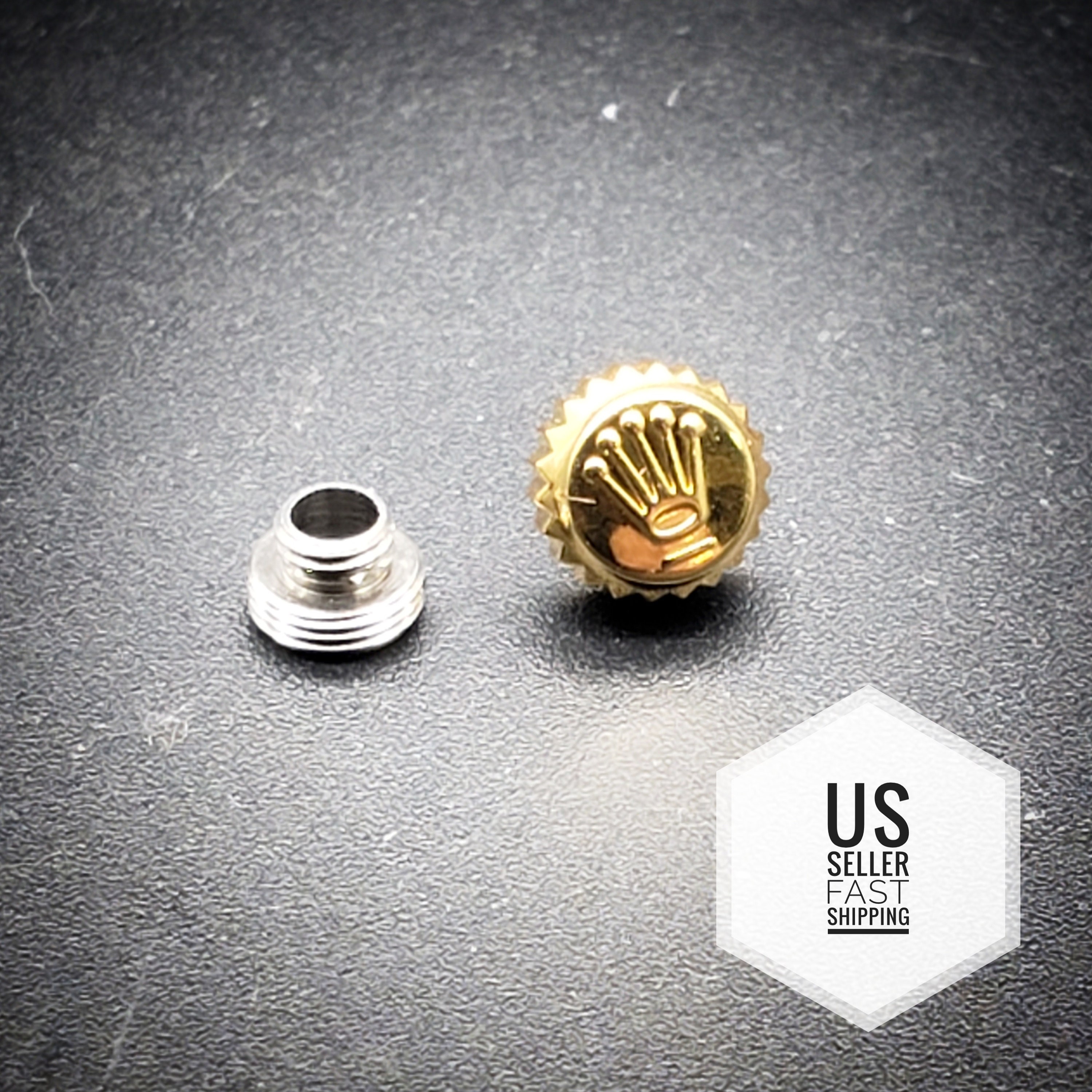 Generic Watch Crowns to Fit Rolex Screw Down Crown 4.5 mm 6.00 Etsy