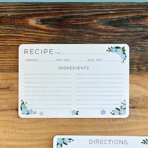 Cartes de recettes de l'Alaska pour ne pas m'oublier - coins arrondis