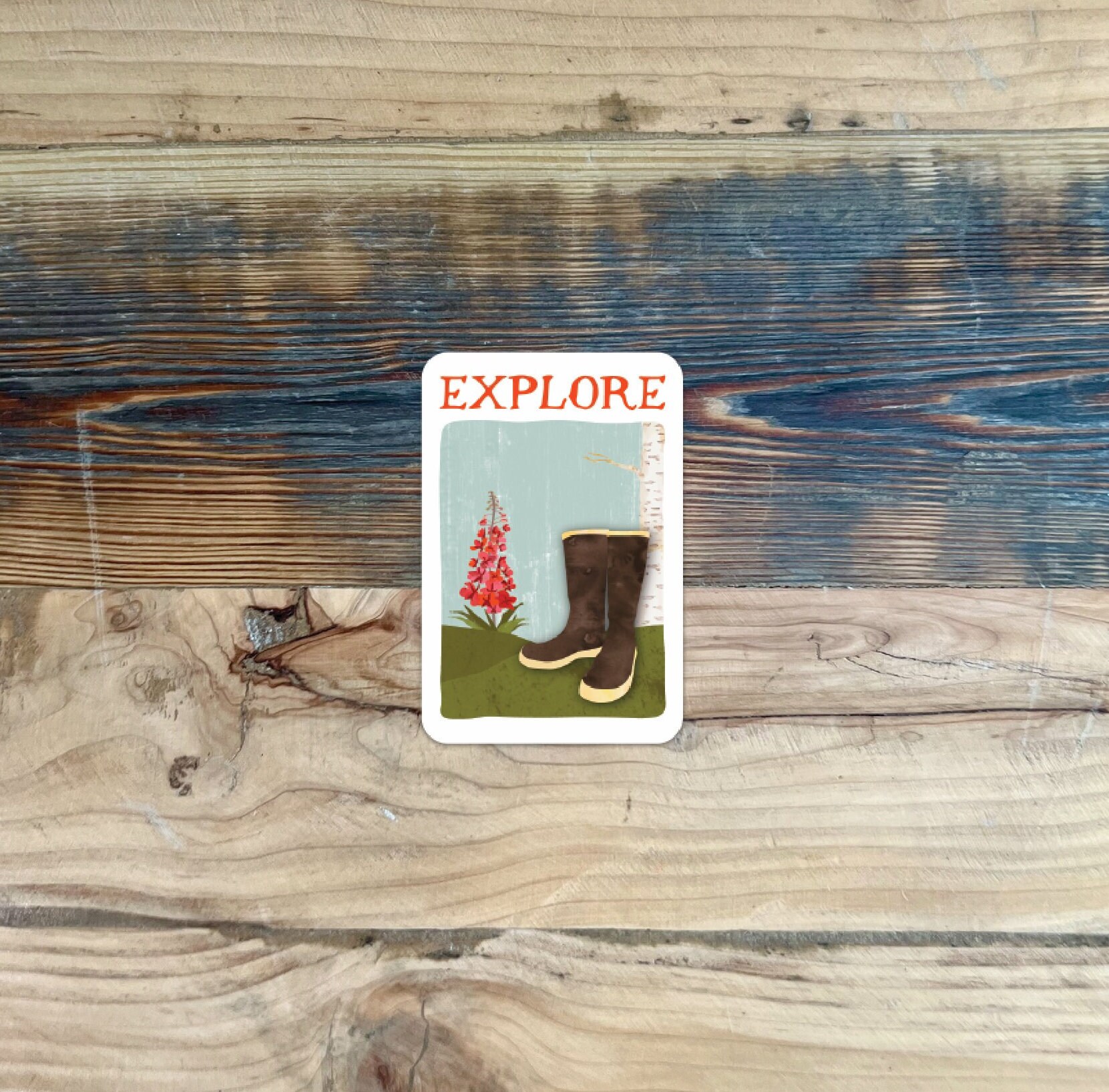 Explorative Sticker Explore - Vinyl Sticker - Etsy