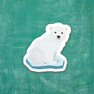 Polar Bear Cub - Tiny Viny Sticker