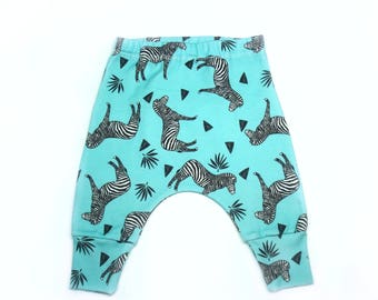 Zebra print pants | Etsy