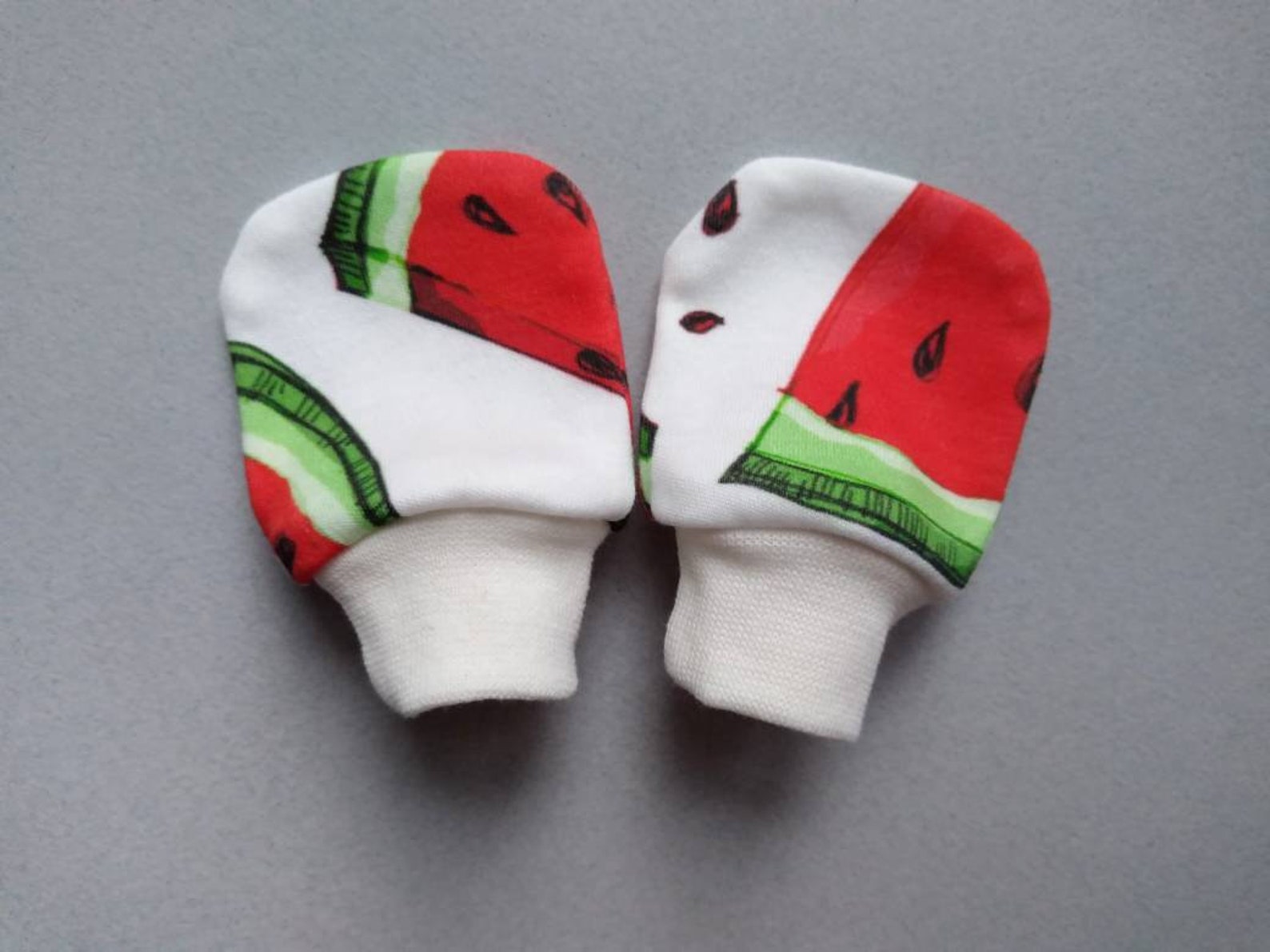 Organic cotton newborn Mittens pair of gloves Baby Mittens Etsy