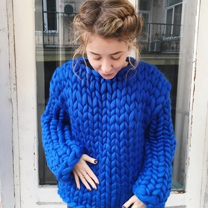 Chunky Knit Sweater Chunky Knit Sweater Womens Chunky Knit - Etsy