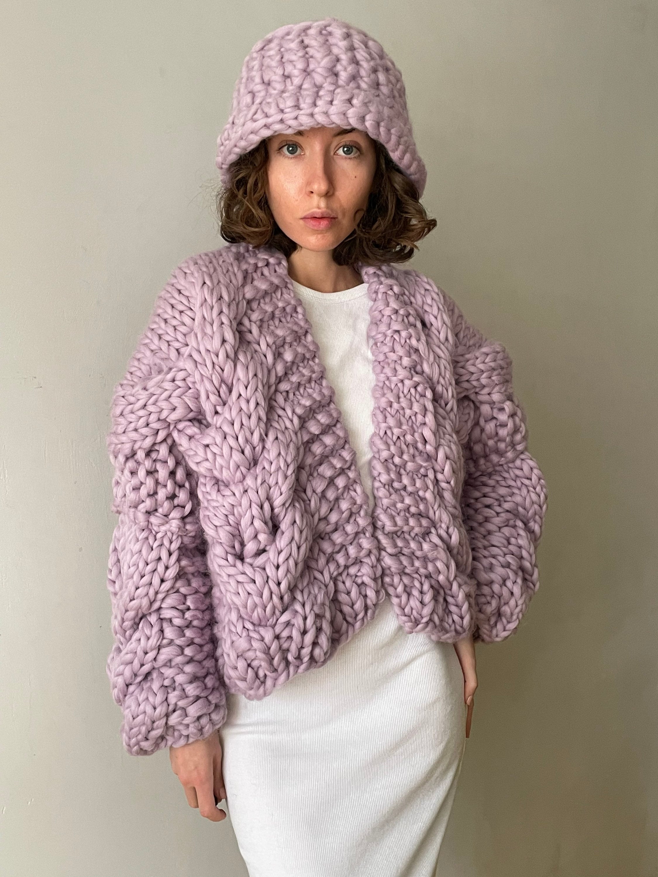 トップス siiilon BIG LOVE knit cardigan Lumister Cute Oversized Cardigan Sweaters for Women Y2K Long