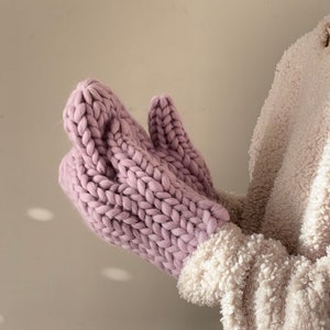 Womens Mittens, Winter Warm Mittens image 3