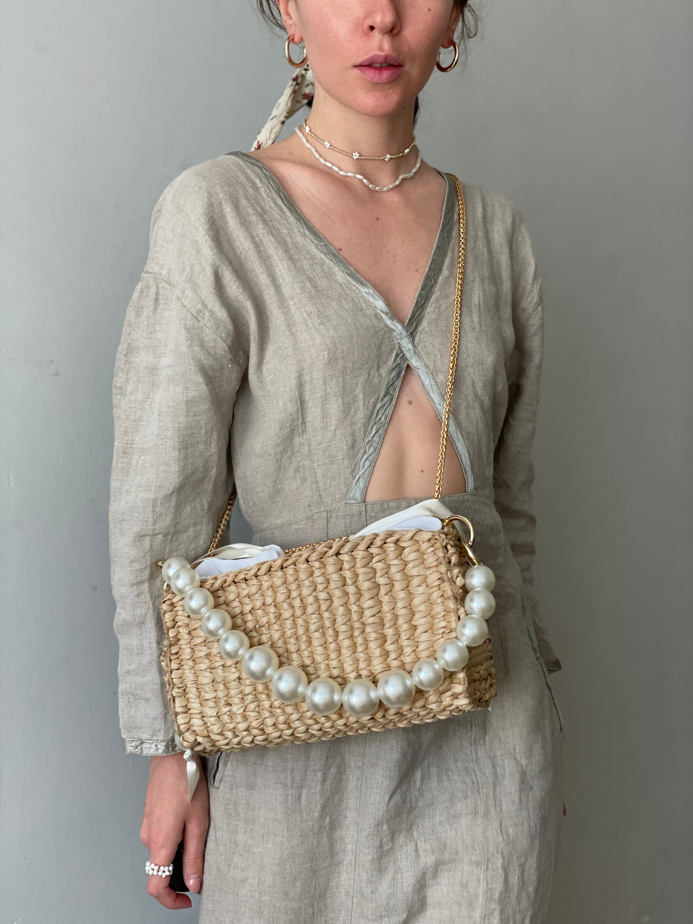 Sac Fourre-Tout En Toile Pour Femme – Poches Multiples, Idéal École, Travail, Voyage