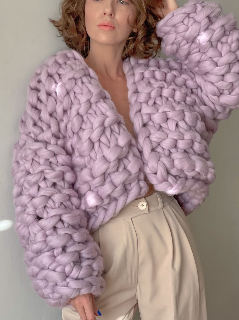 knit cardigan