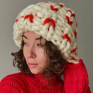 Valentines Day Gift for Her, Chunky Knit Beanie