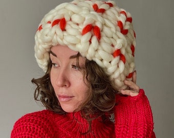 Valentines Day Gift for Her, Chunky Knit Beanie