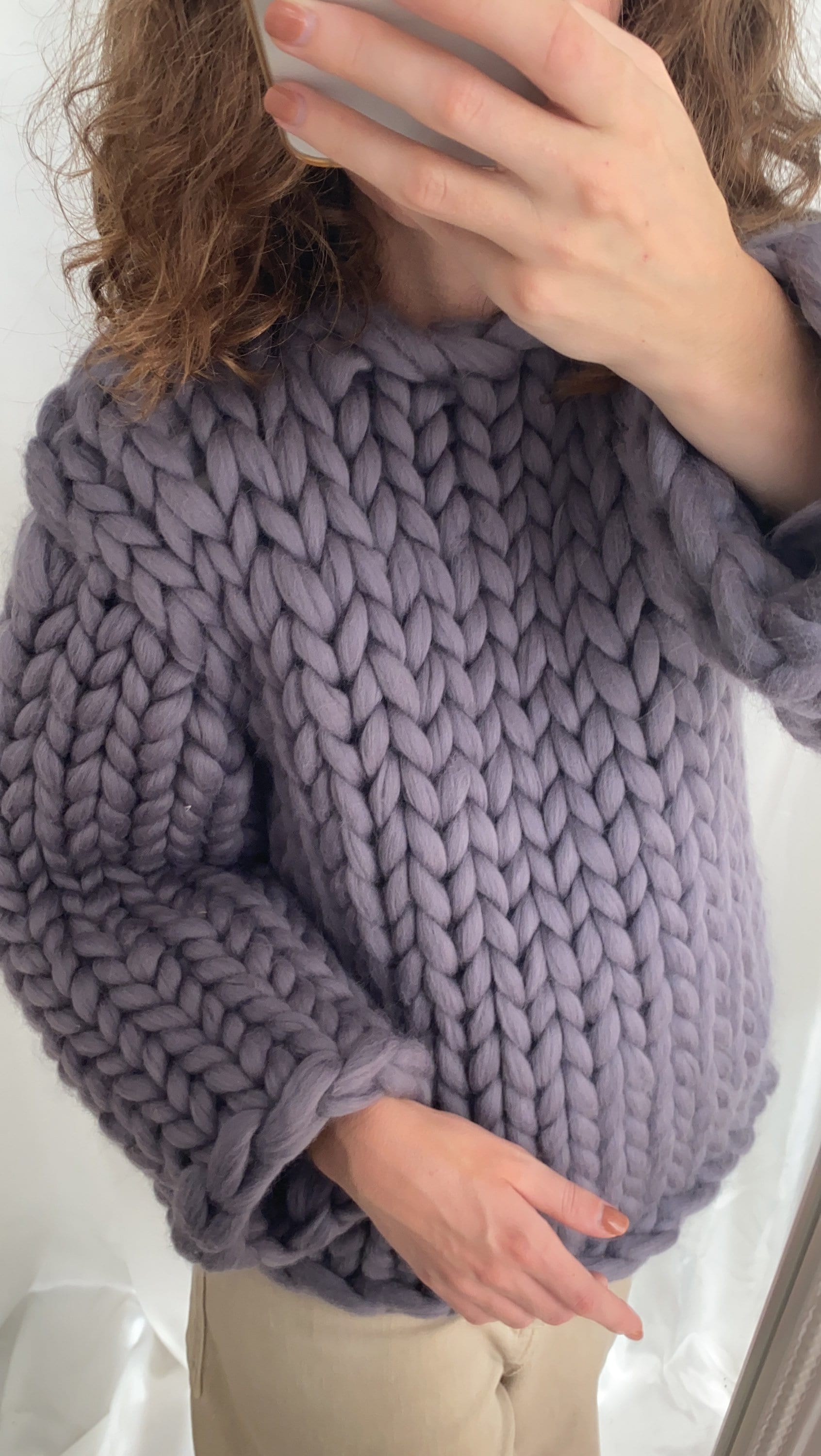 Hand Knitted Sweater - Etsy