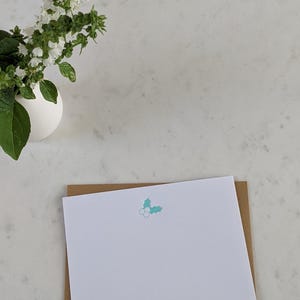 Holly-day Letterpress Note Cards