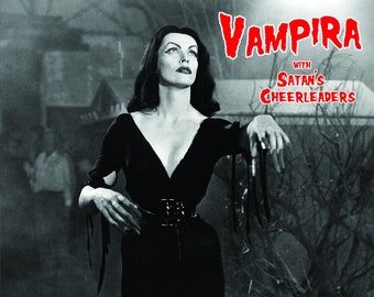 Vampira with Satan's Cheerleaders LP Color Vinyl plan 9 from outer space ed wood
