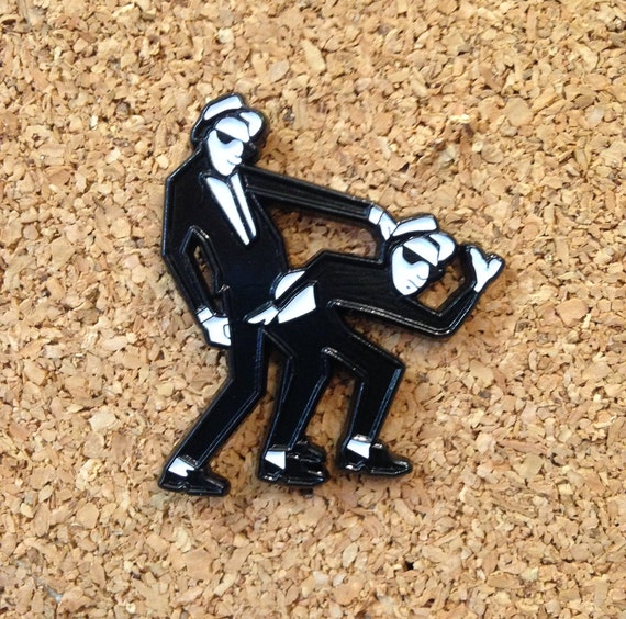 Gay Rude Boys Enamel Pin Leftover Crack 2 Tone Ska The Etsy