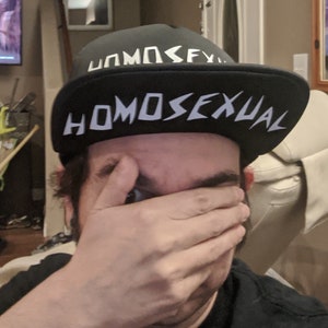 Homosexual Tendencies HAT cap PARODY