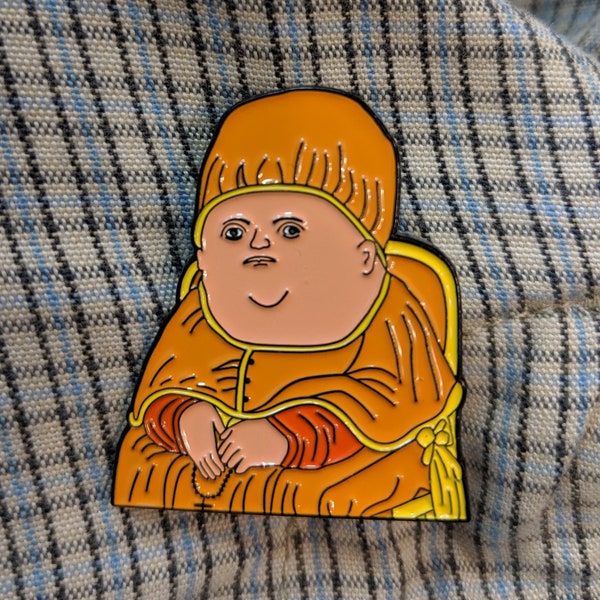 Y THO? MEME ENAMEL Pin