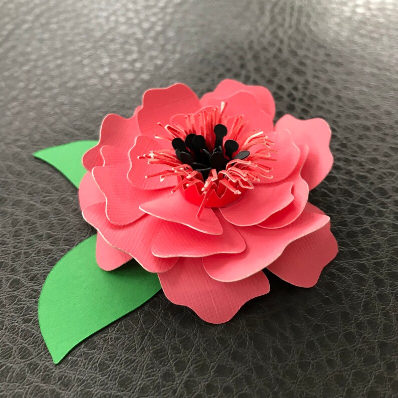 Download Papier Blume SVG 3D Blume SVG Silhouette & Cricut Blume | Etsy